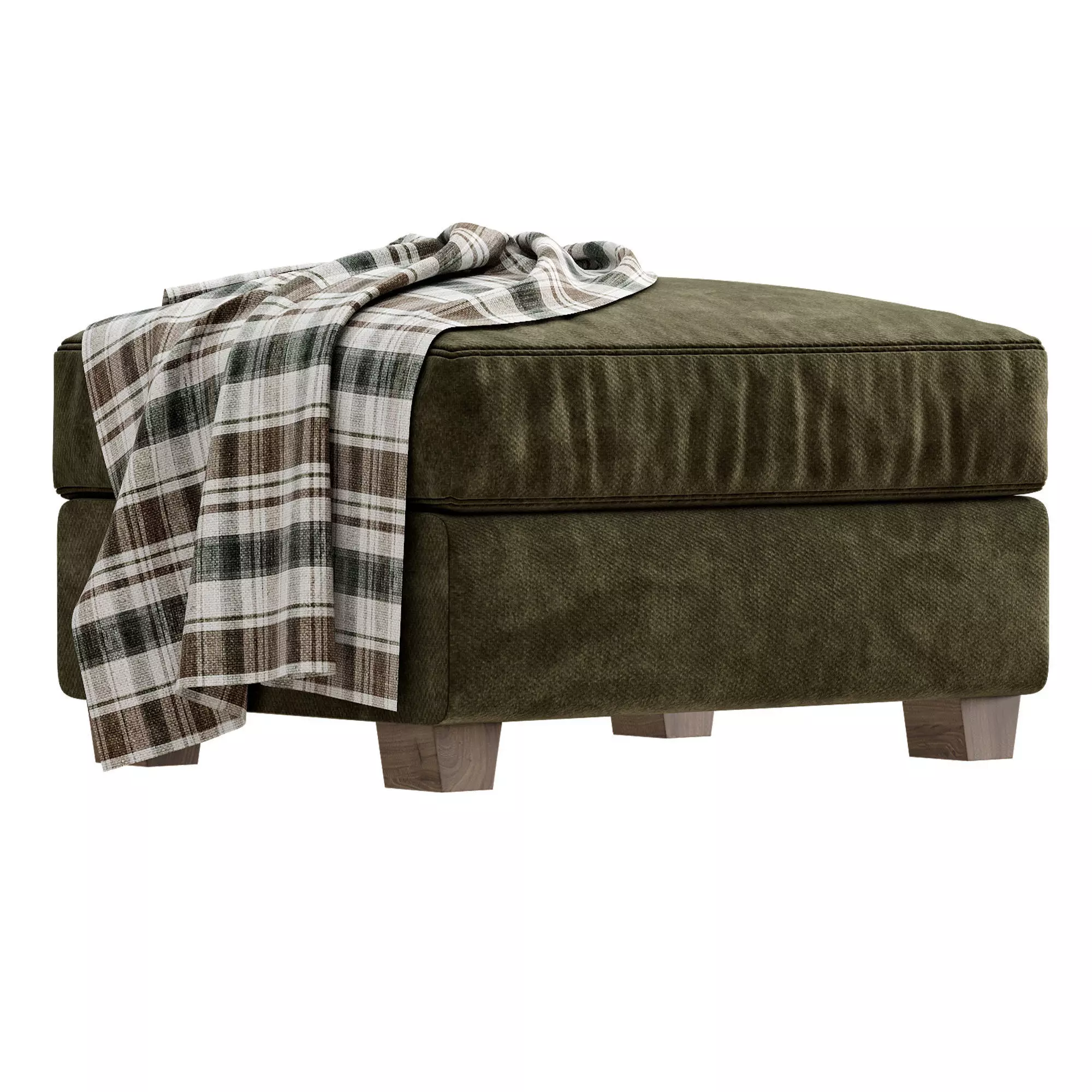 Pouf Henry 3D model_0