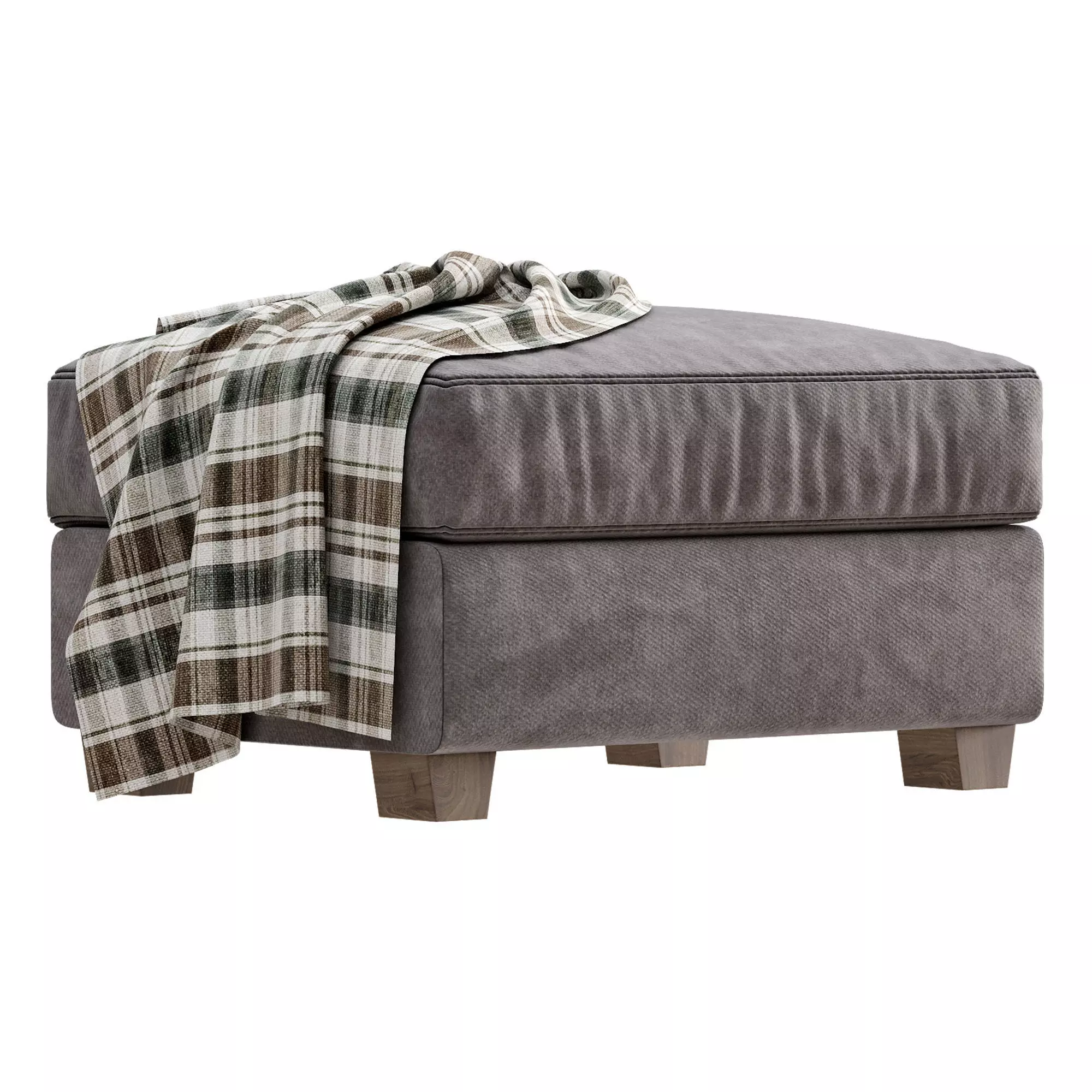 Pouf Henry 3D model_3