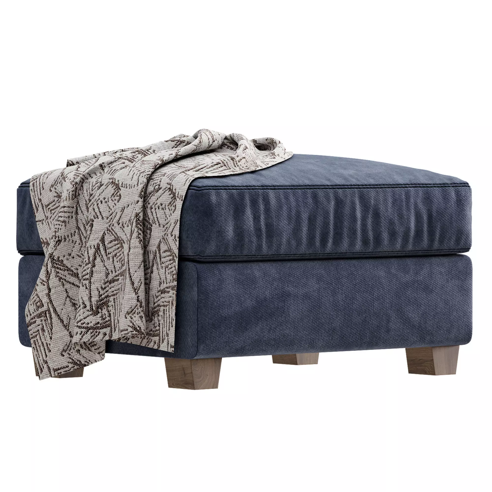 Pouf Henry 3D model_4