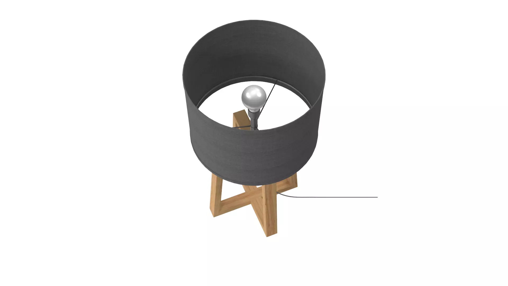 Table lamp 3D model_0
