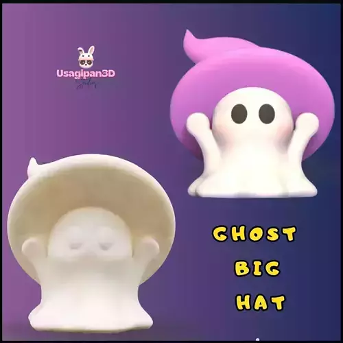 Ghost Big Hat