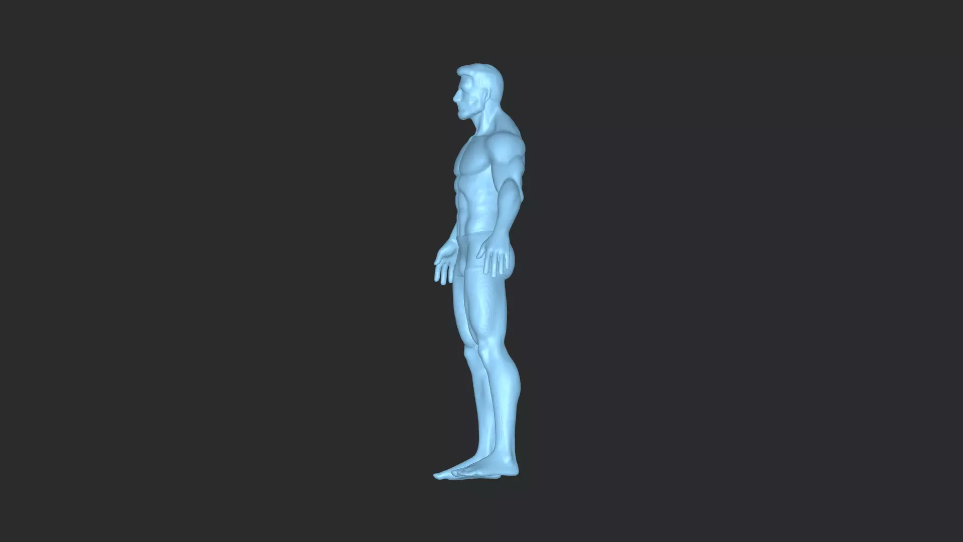 Realistic 3D Male Character Model 3D model_6