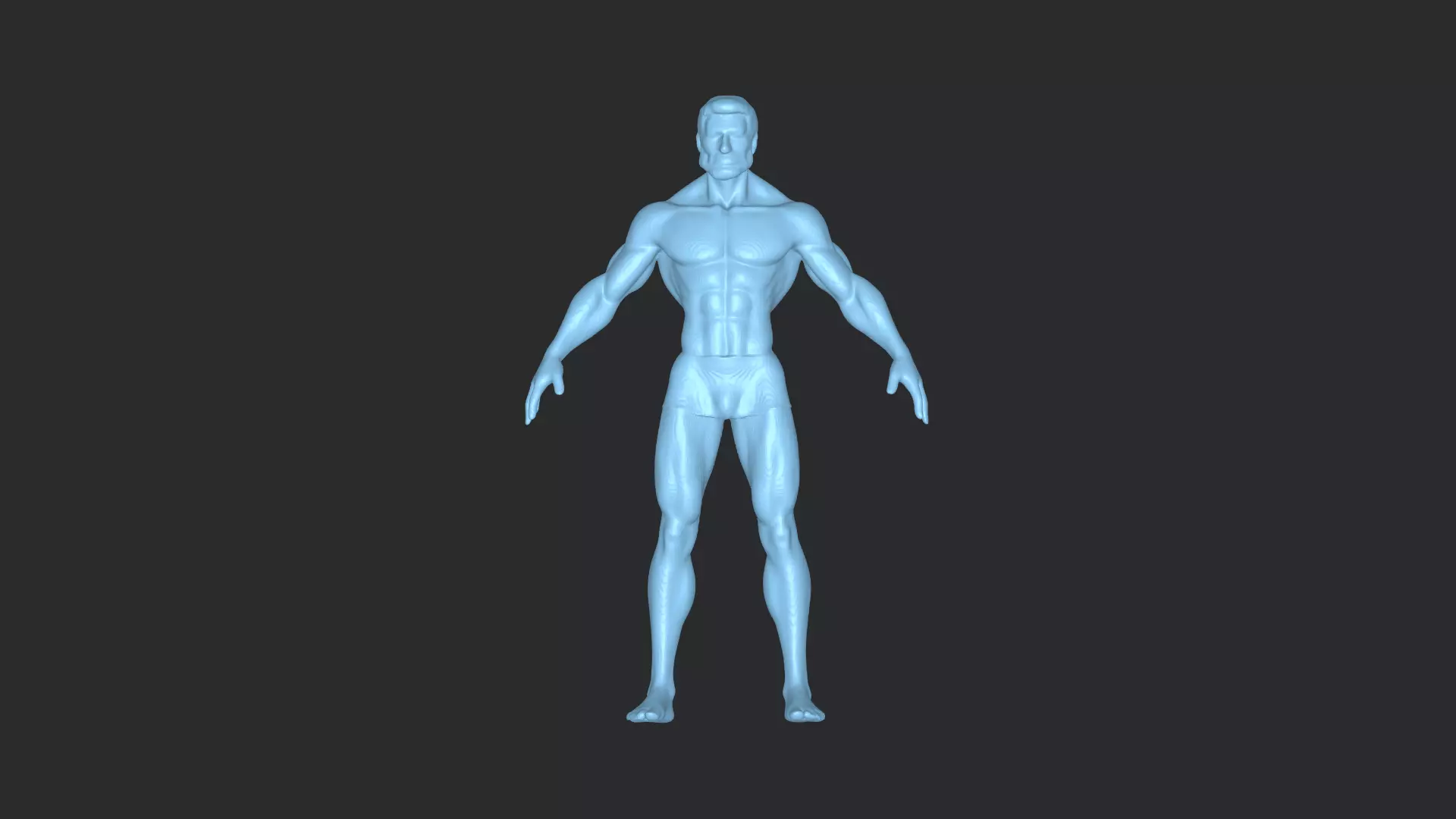 Realistic 3D Male Character Model 3D model_2