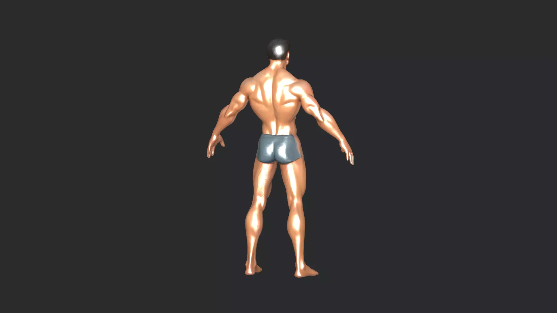 Realistic 3D Male Character Model 3D model_7