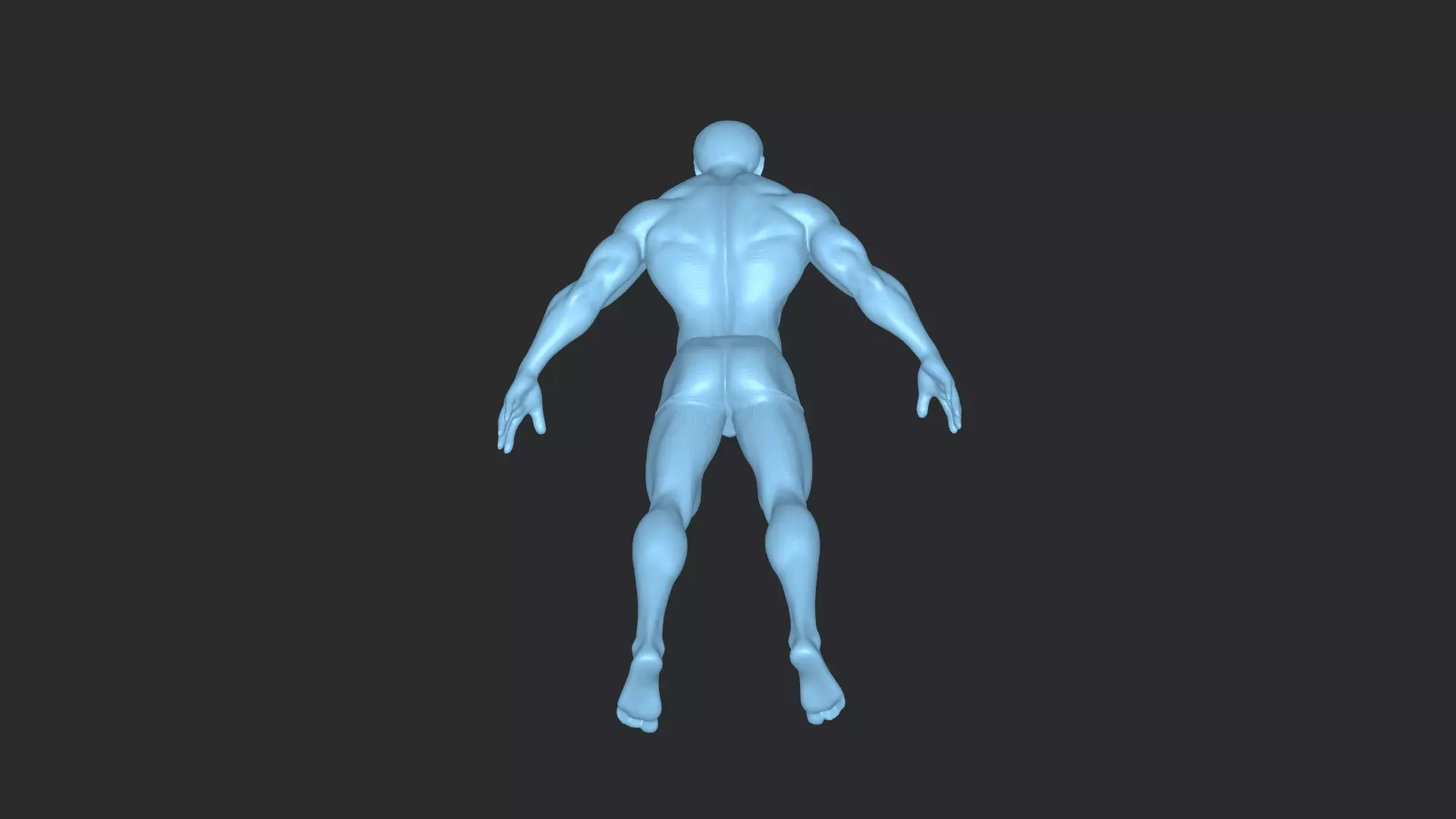 Realistic 3D Male Character Model 3D model_8