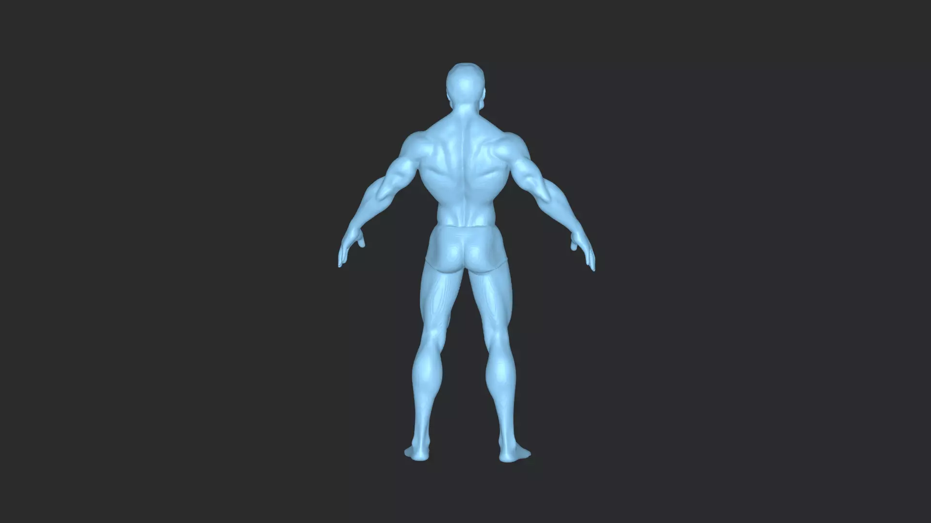 Realistic 3D Male Character Model 3D model_10