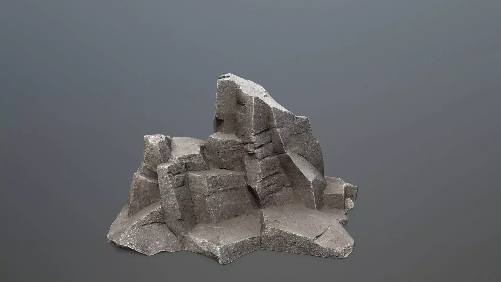 Volcanic Rocks Low-poly 3D model_22