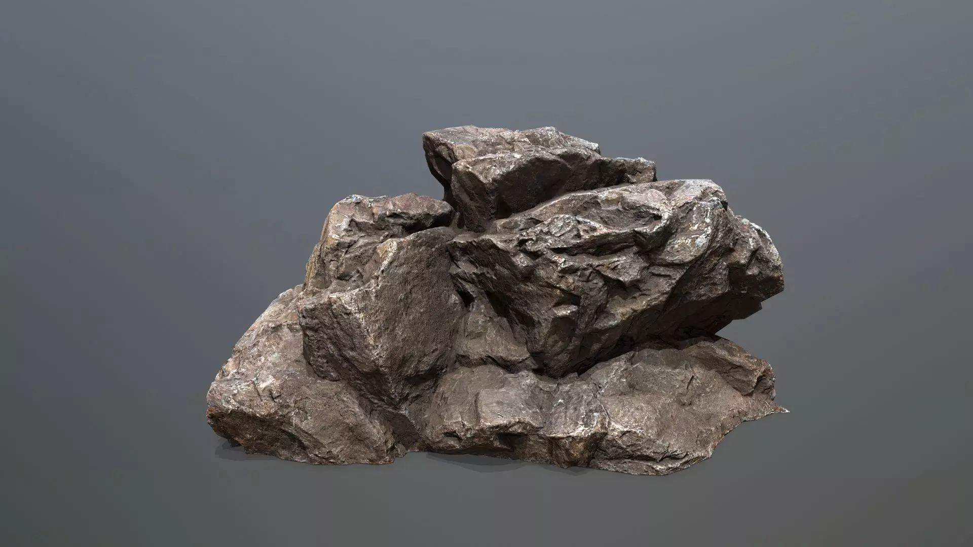 Volcanic Rocks Low-poly 3D model_26