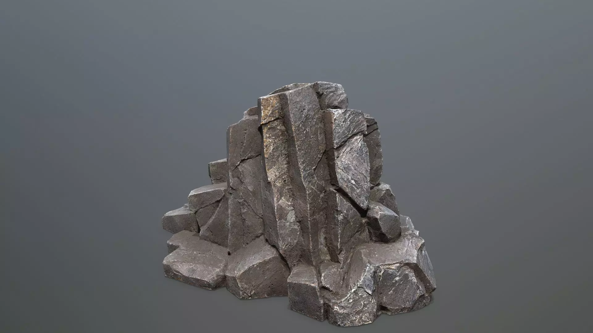 Volcanic Rocks Low-poly 3D model_21