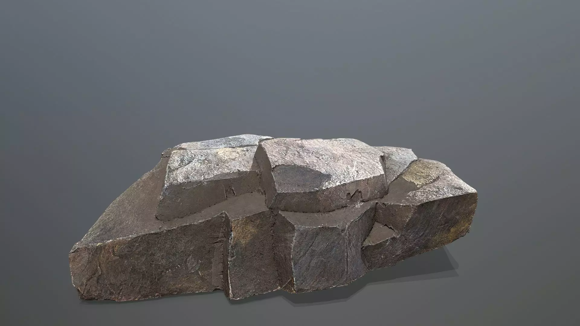 Volcanic Rocks Low-poly 3D model_28