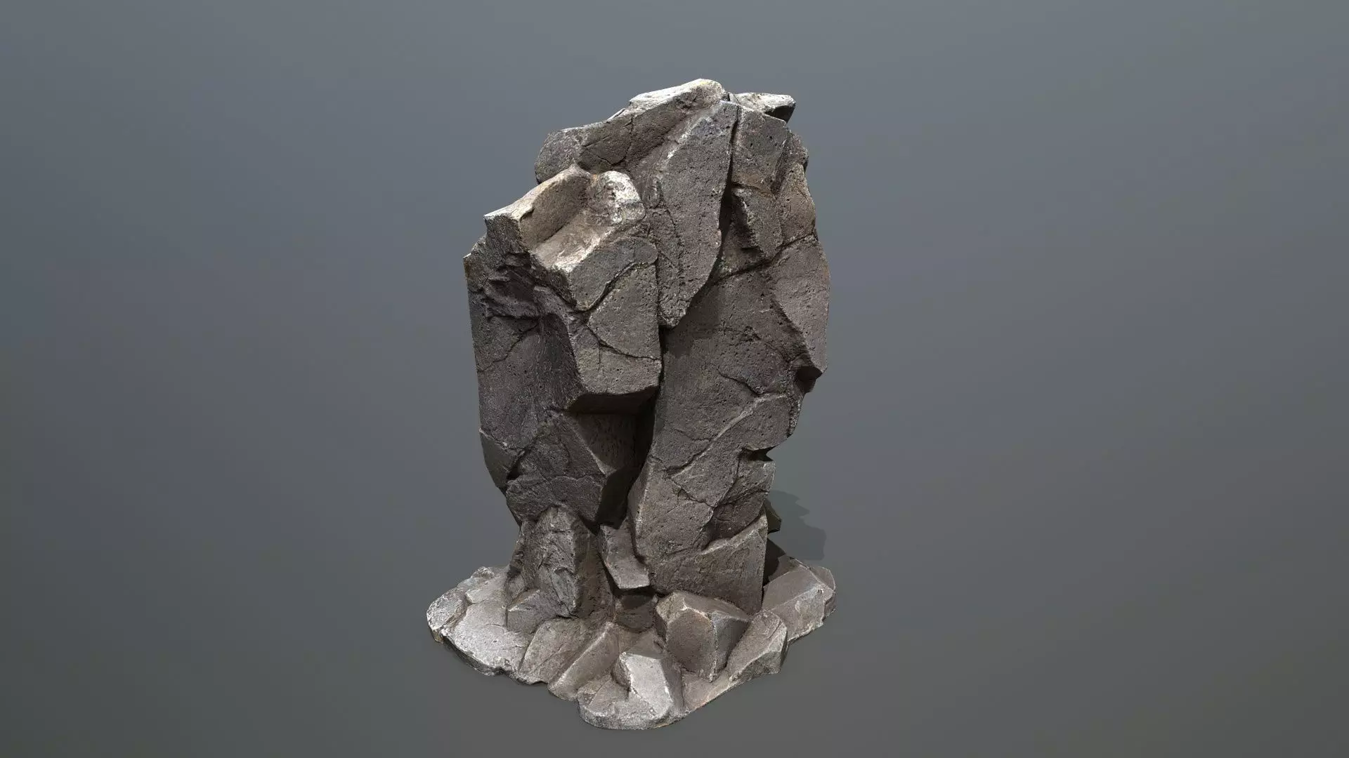 Volcanic Rocks Low-poly 3D model_20