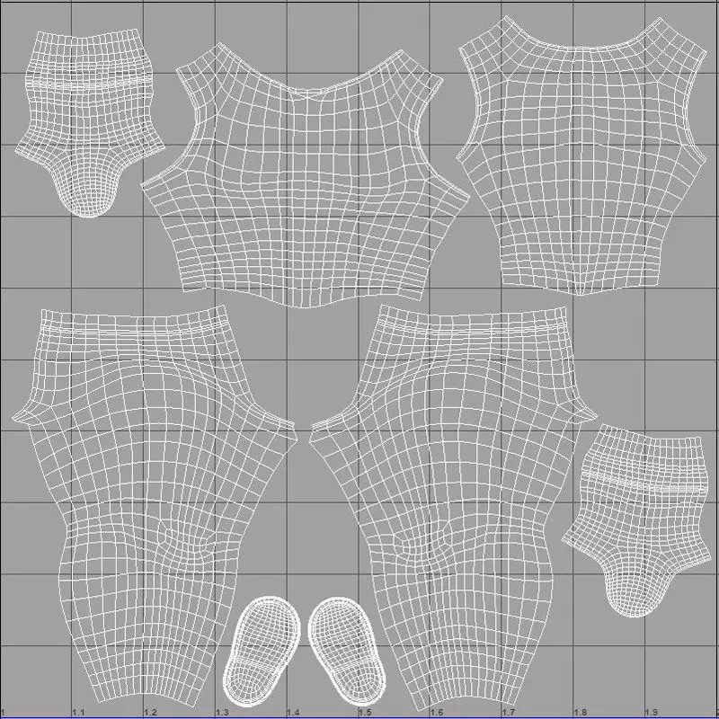 Cartoon Man 3D model_26