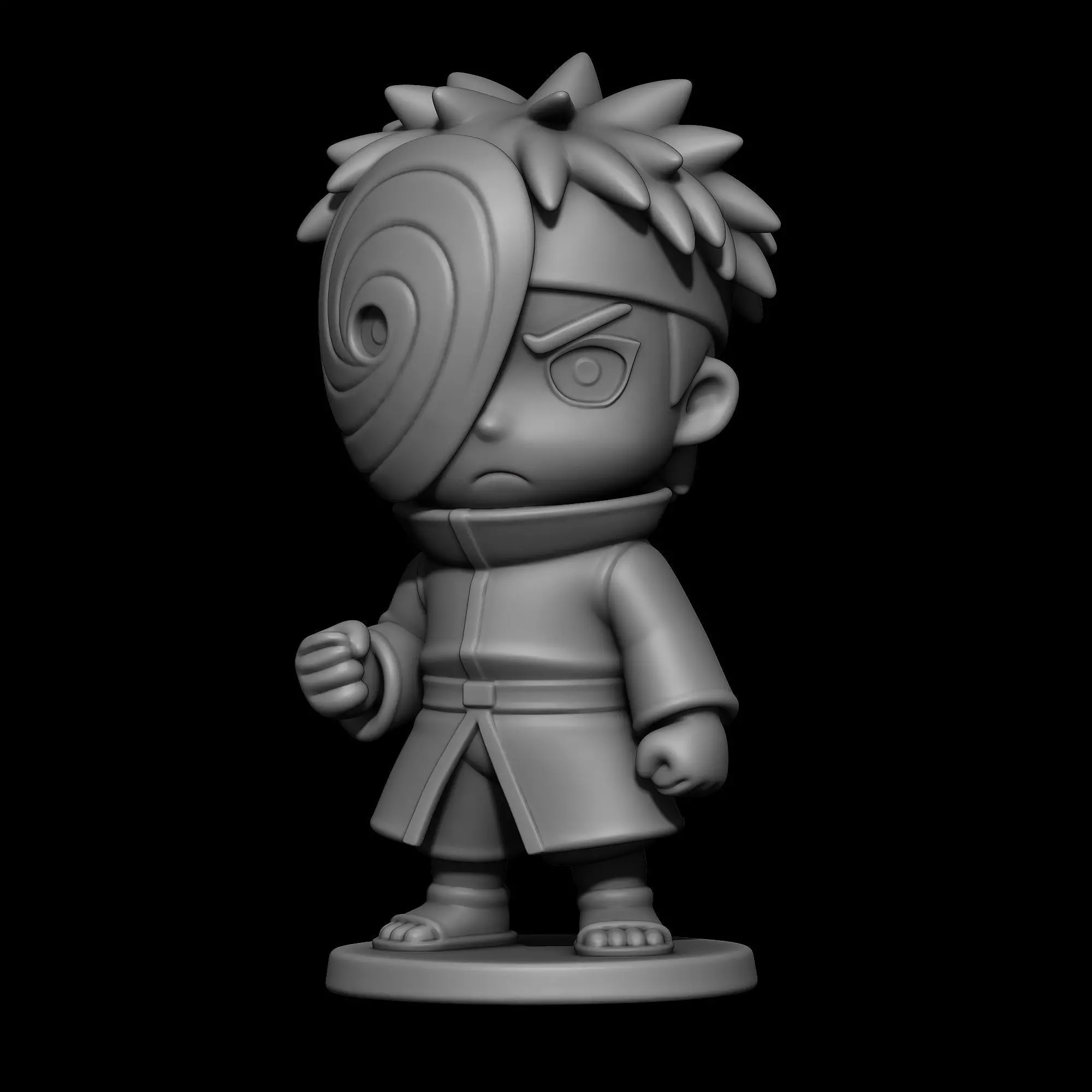 Obito - Naruto 3D print model_3
