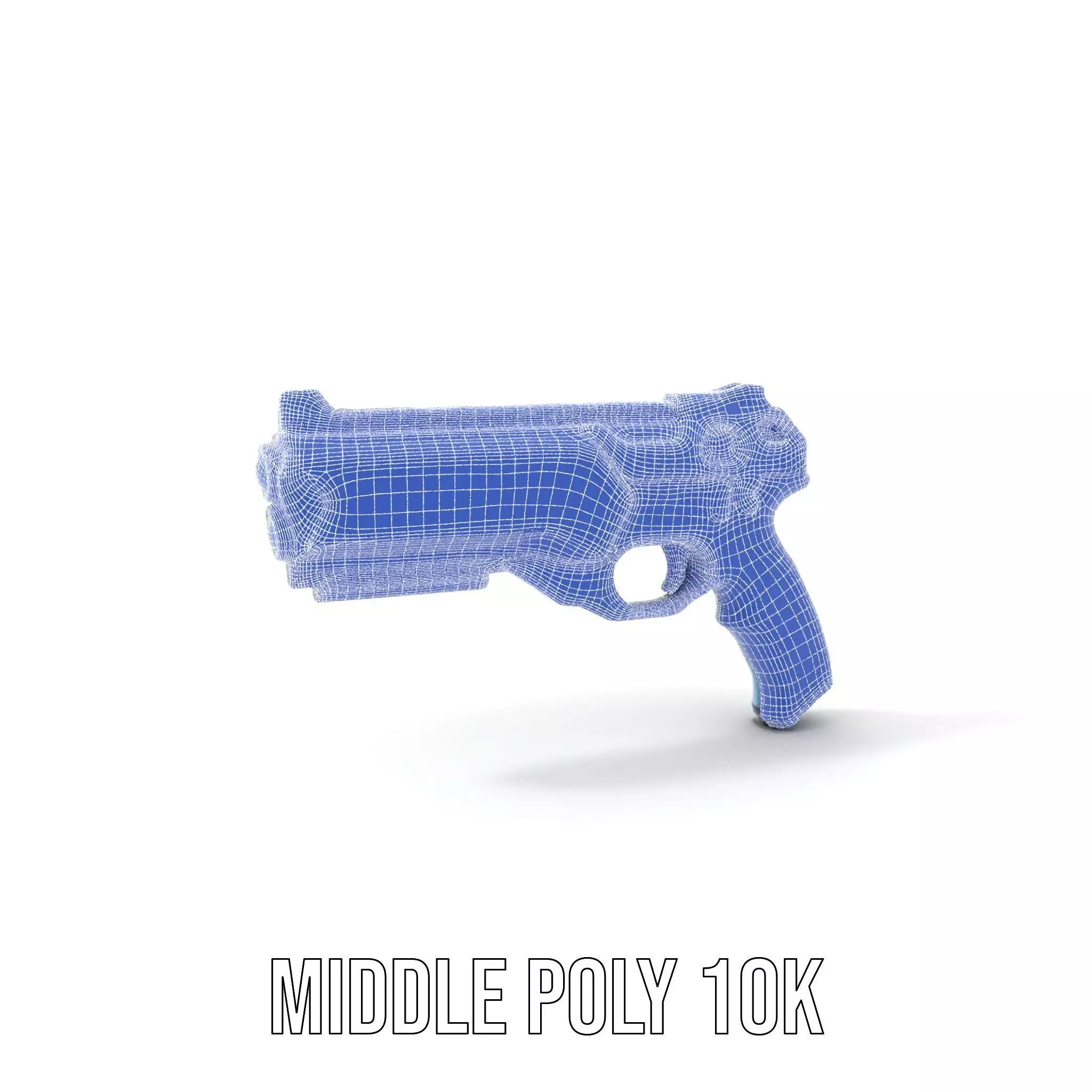 Neon Blaster model pack Low-poly 3D model_21