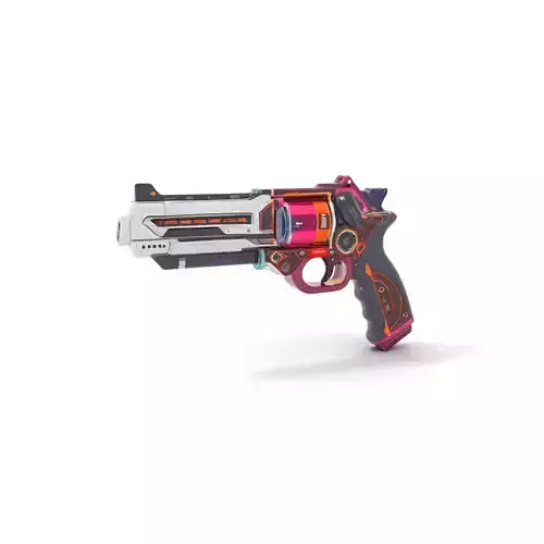 Futuristic Pistol model pack