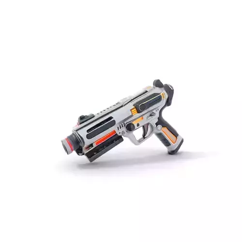 Futuristic Pistol model pack