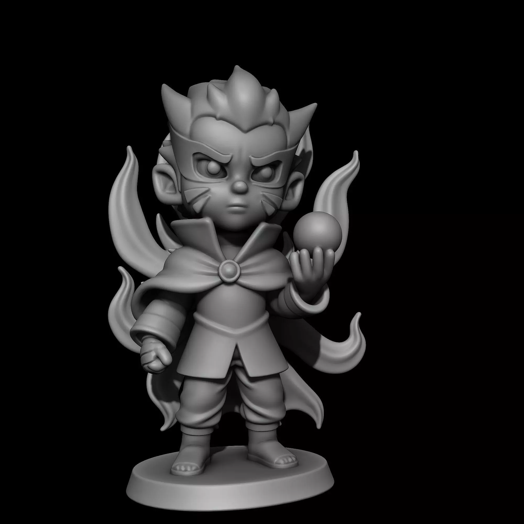 Naruto chibi 3D print model_2