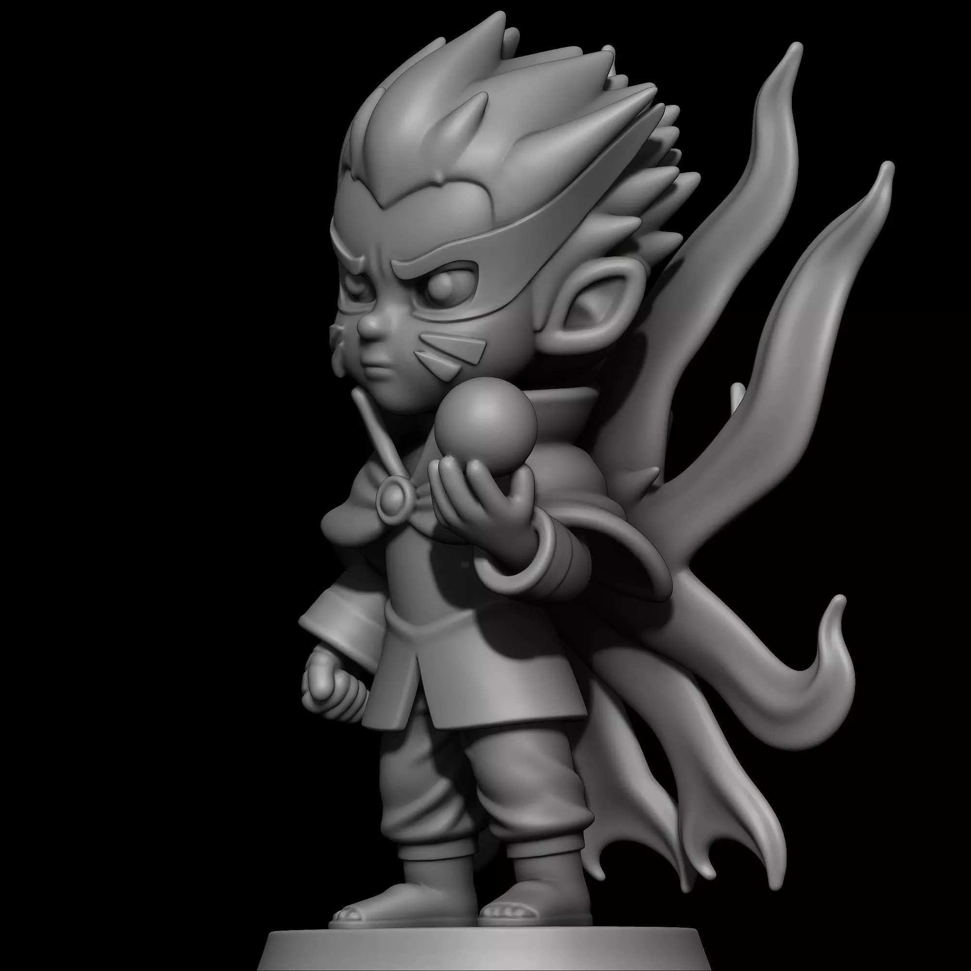 Naruto chibi 3D print model_4