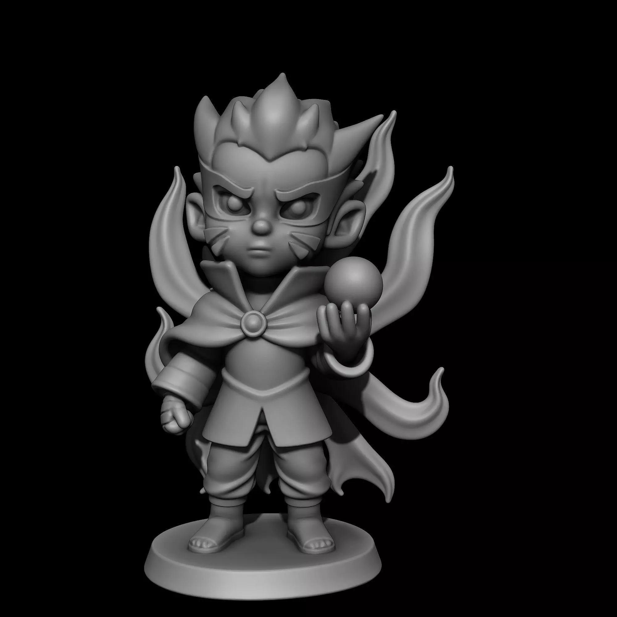 Naruto chibi 3D print model_1