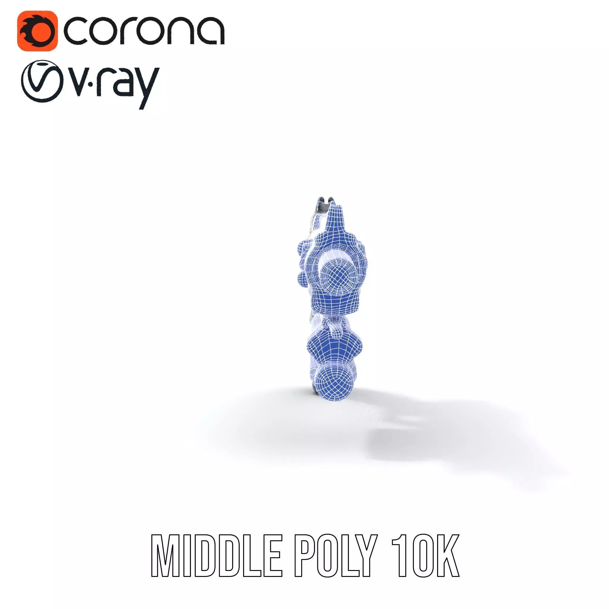 Futuristic Laser Blaster model pack Low-poly 3D model_27