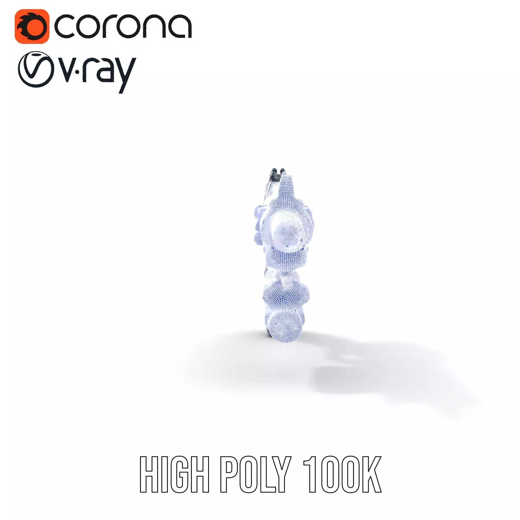 Futuristic Laser Blaster model pack Low-poly 3D model_32