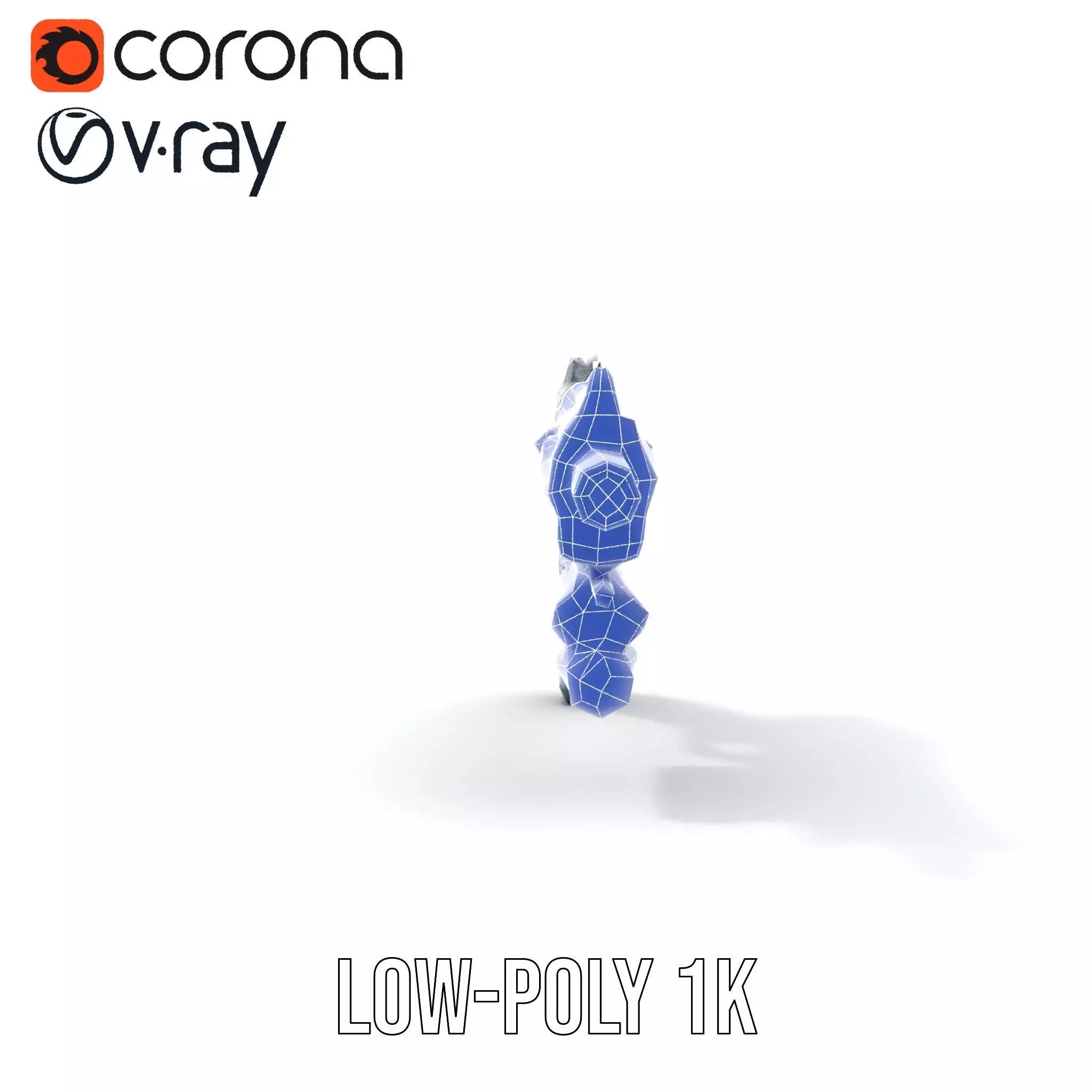 Futuristic Laser Blaster model pack Low-poly 3D model_19