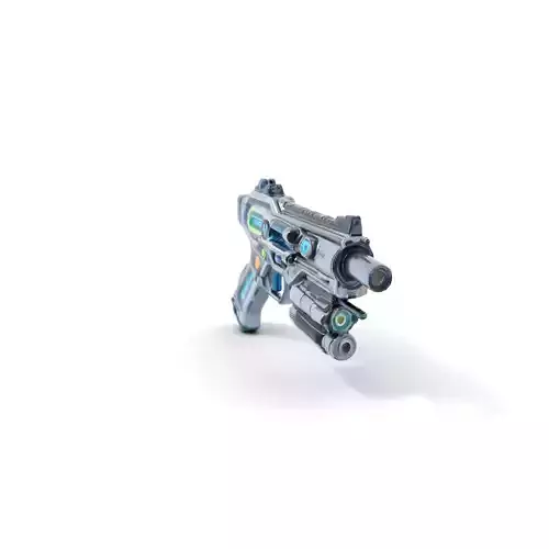 Futuristic Laser Blaster model pack Low-poly 3D model Futuristic Laser Blaster model pack Low-poly 3D model