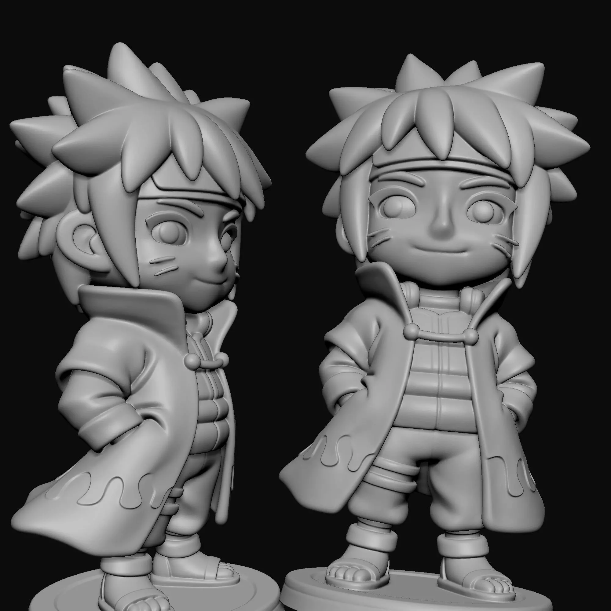 Minato Chibi - Naruto 3D print model_2