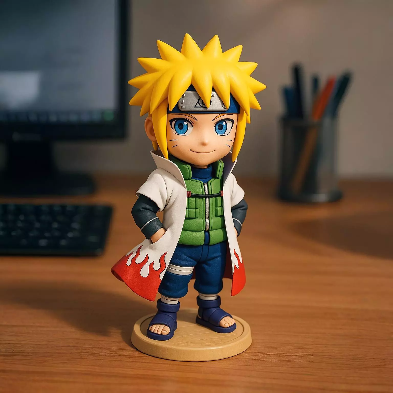 Minato Chibi - Naruto 3D print model_0
