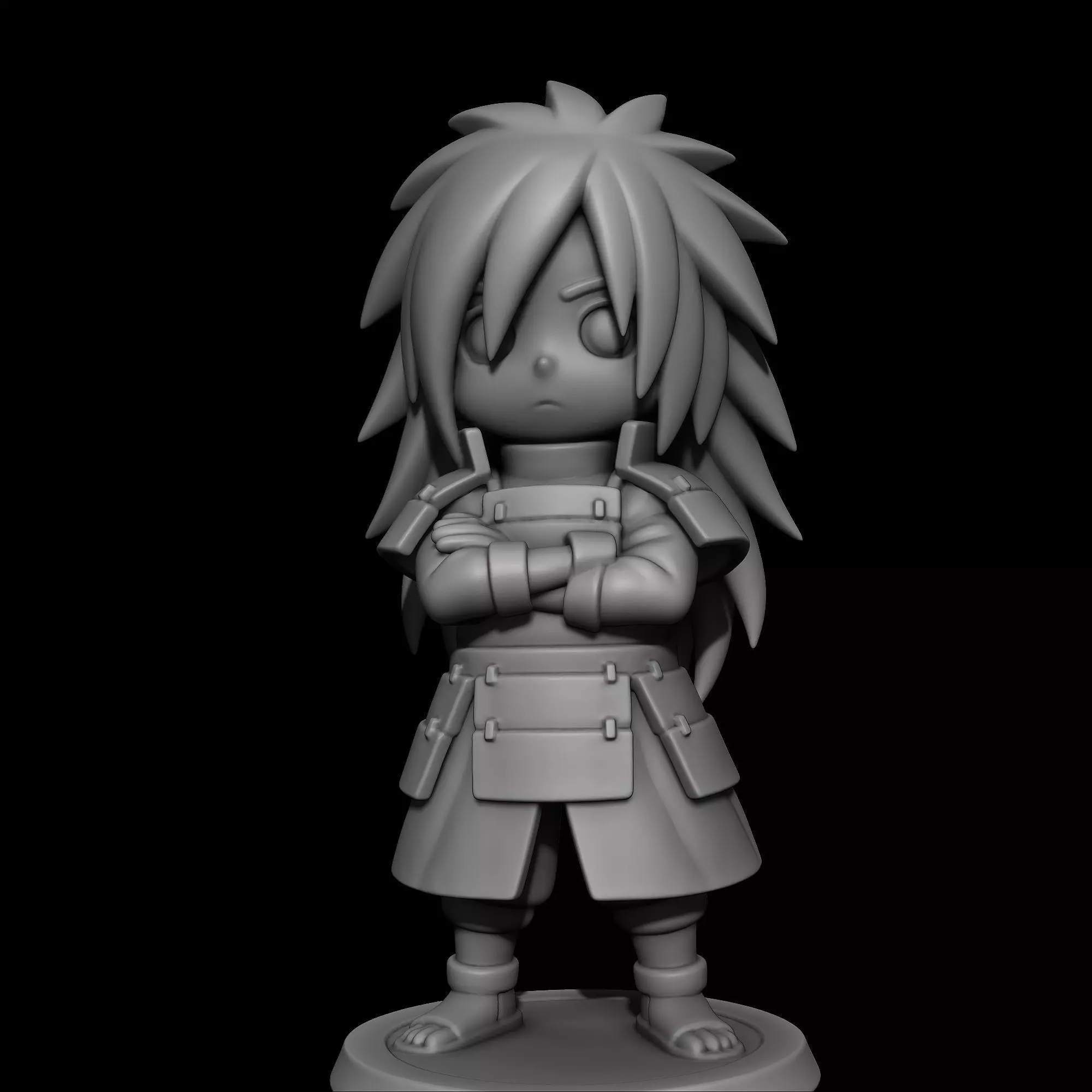 Madara Chibi- Naruto 3D print model_5