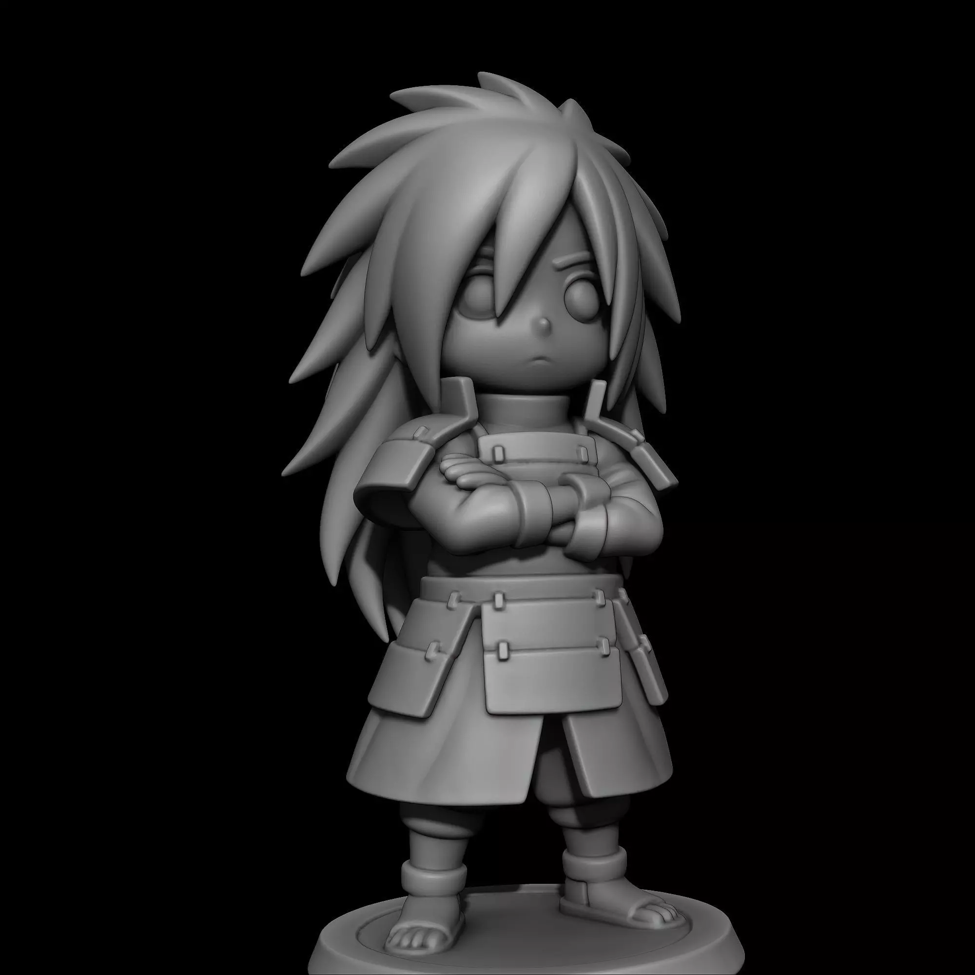 Madara Chibi- Naruto 3D print model_4