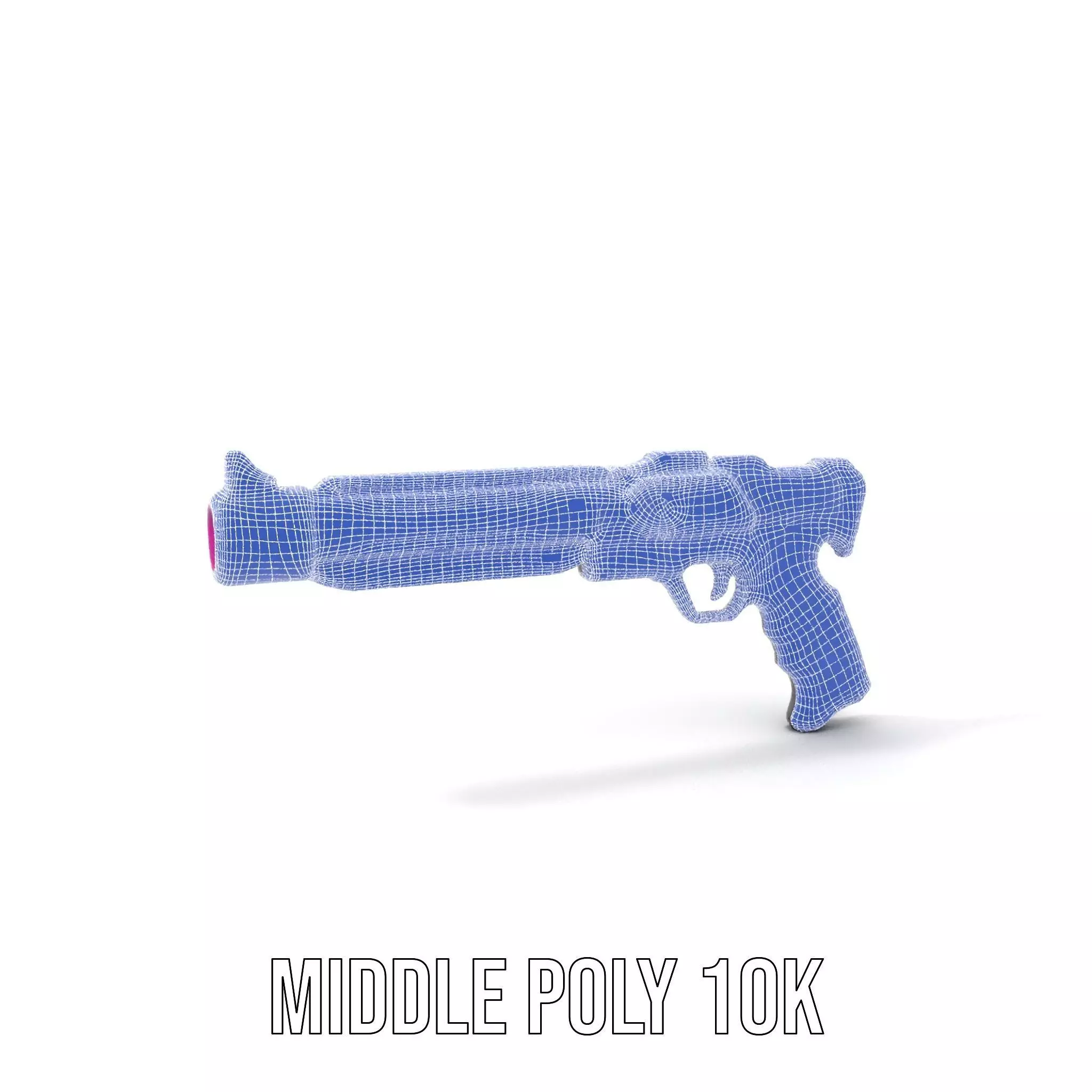 Neon Pulse Blaster model pack Low-poly 3D model_22