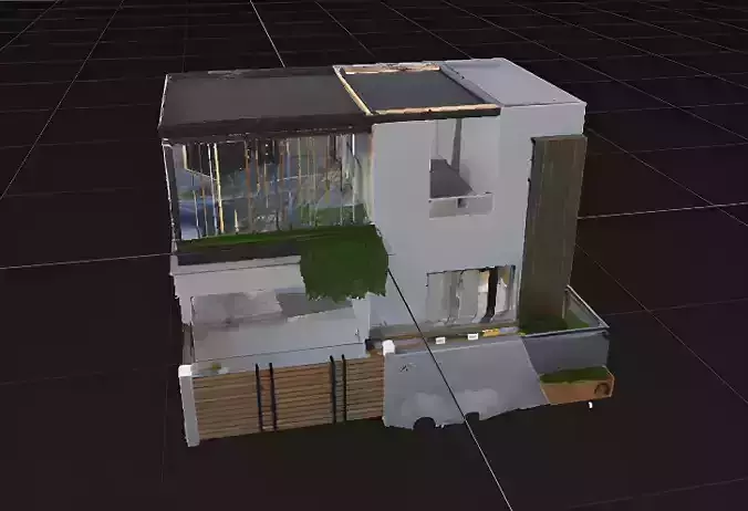 Realistic Pakistani Residential Architecture  3DHouse Collection Low-poly 3D model 2