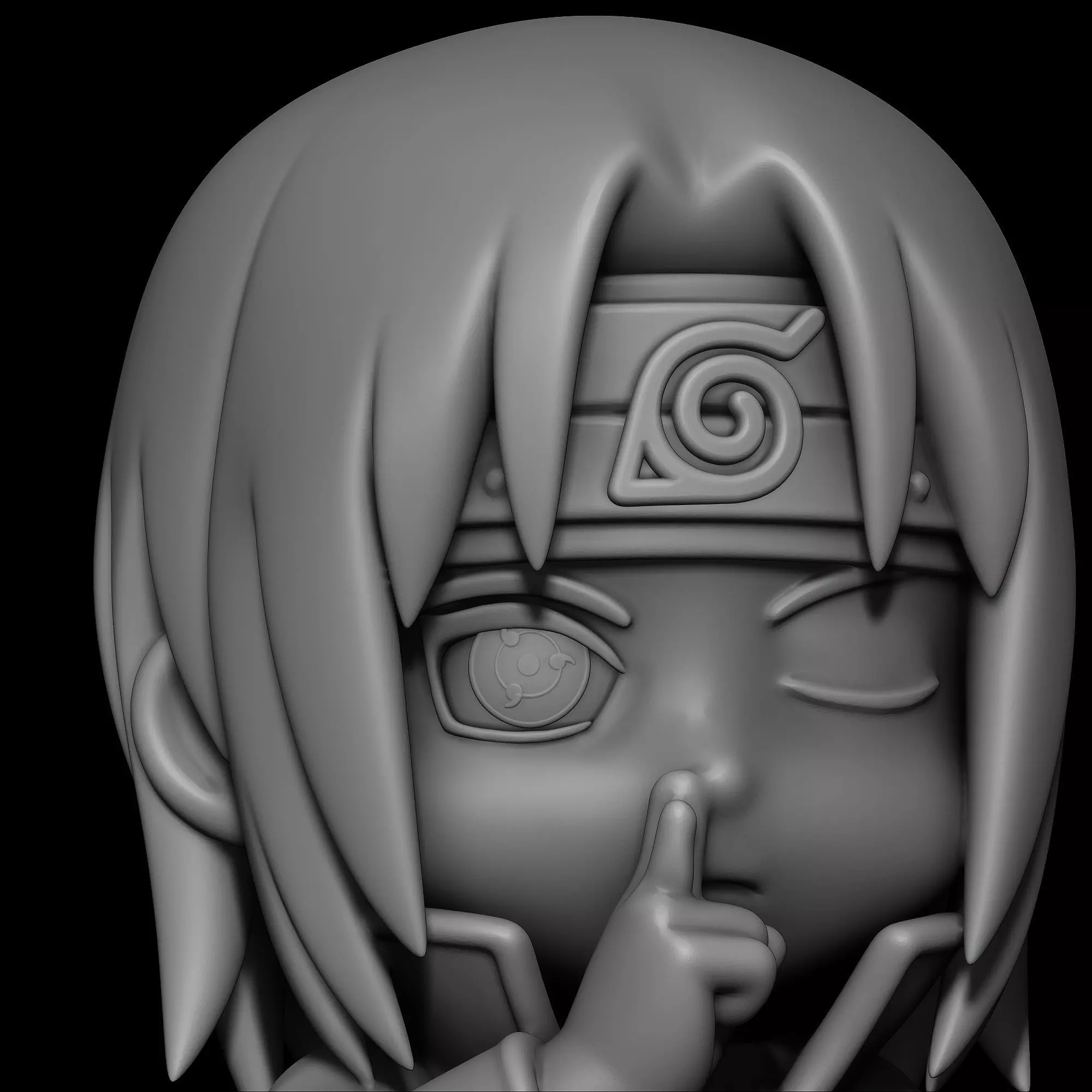 Itachi Chibi - Naruto 3D print model_2