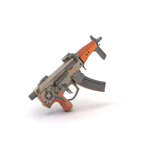 Vintage Carbine Rifle model pack Low-poly 3D model