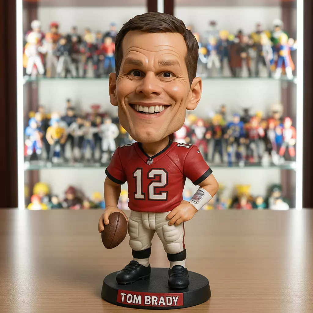 Tom brady funny - bobblehead chibi - NFL toys 3D print model
