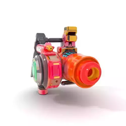 Neon Blaster model pack