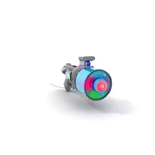 Neon Plasma Blaster model pack