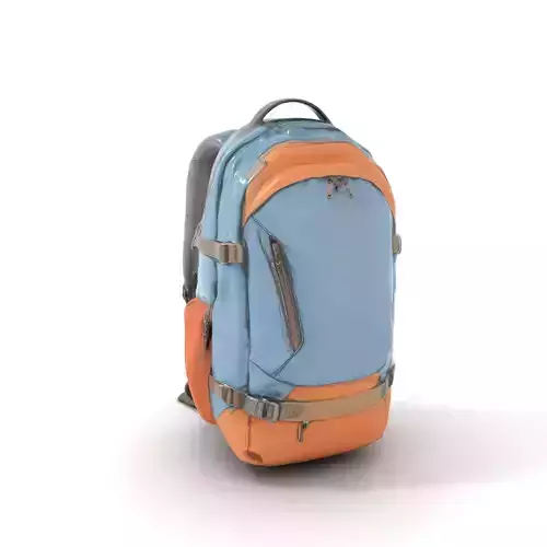 Urban Explorer Backpack model pack Low-poly 3D model