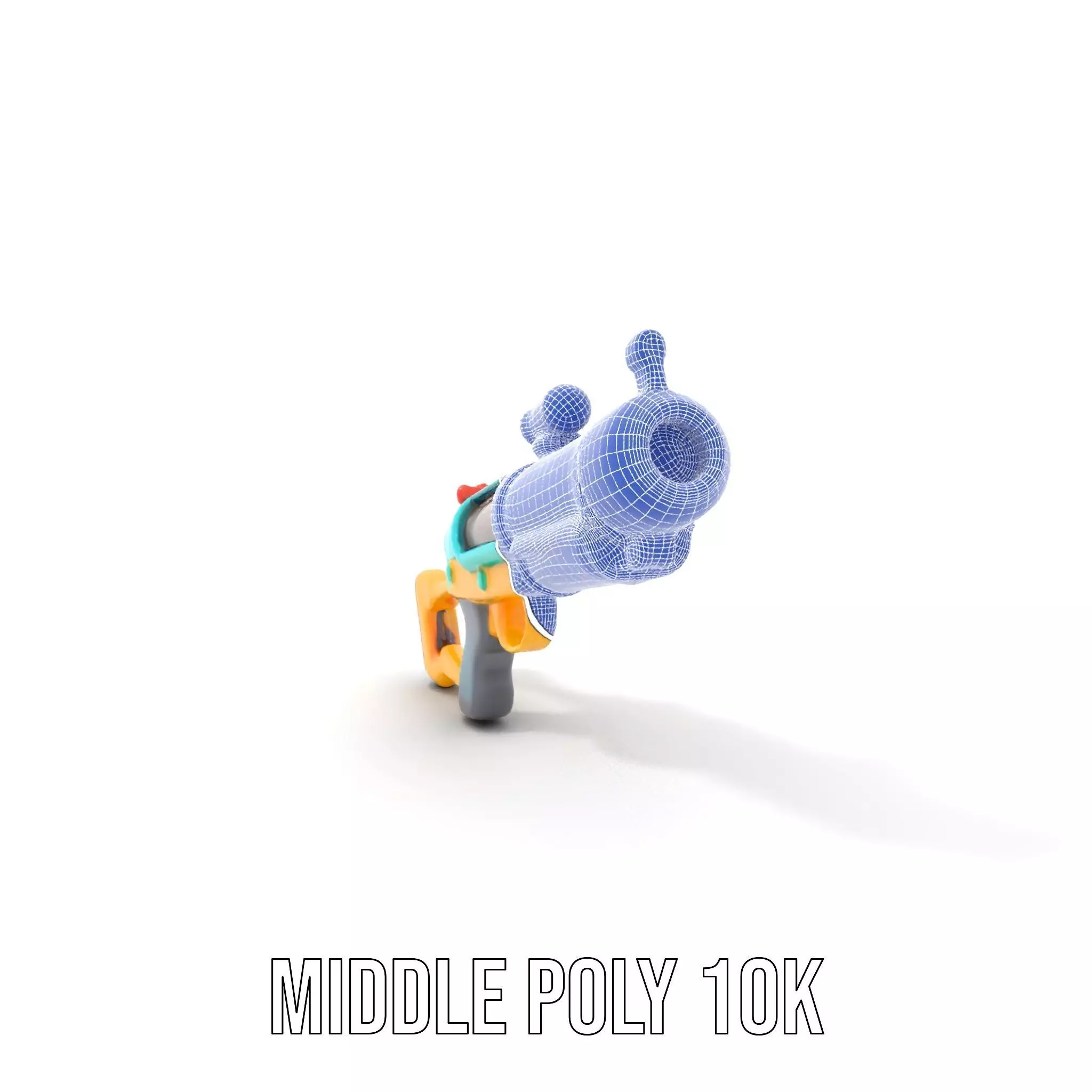 Vibrant Water Blaster model pack Low-poly 3D model_20