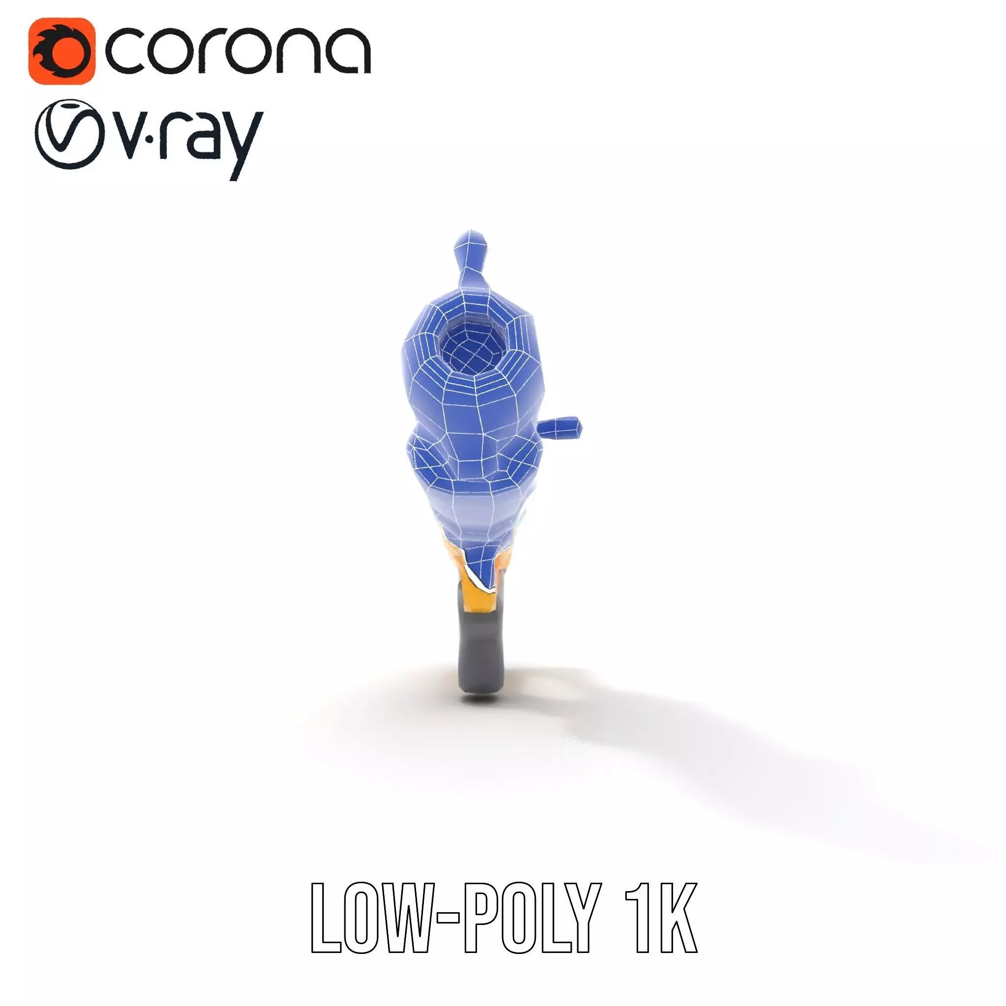 Vibrant Water Blaster model pack Low-poly 3D model_17