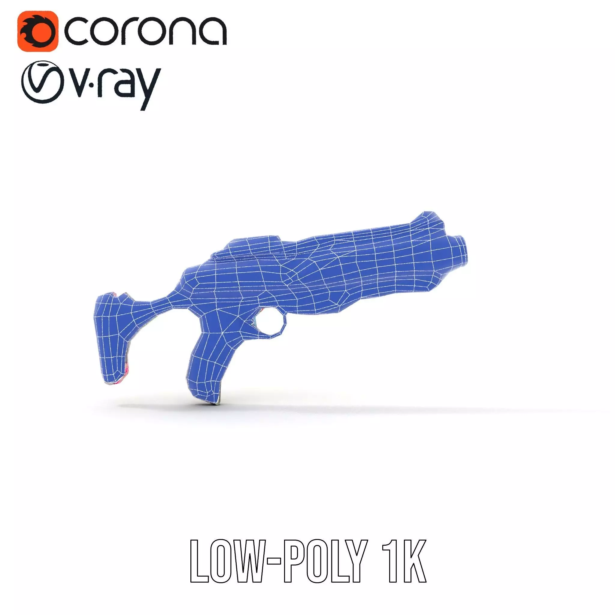 Neon Spectrum Blaster model pack Low-poly 3D model_31