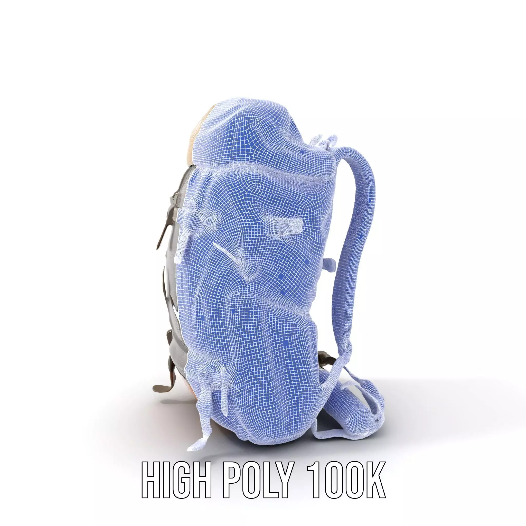 MultiTone Adventure Backpack model pack Low-poly 3D model_4