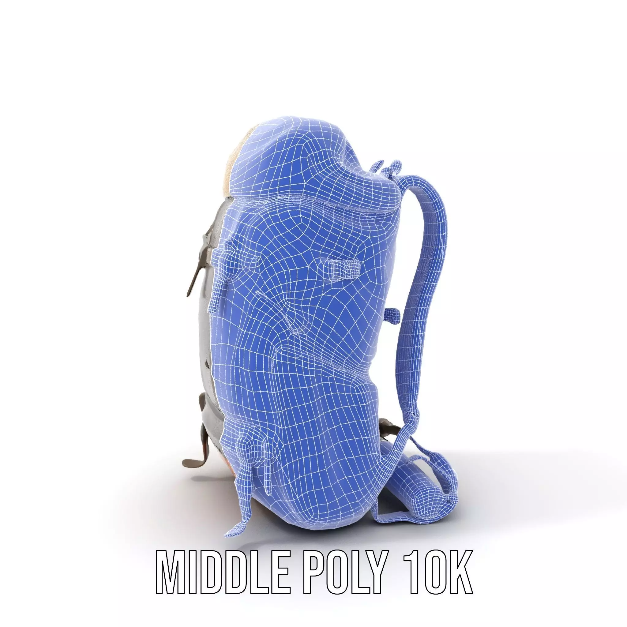 MultiTone Adventure Backpack model pack Low-poly 3D model_26