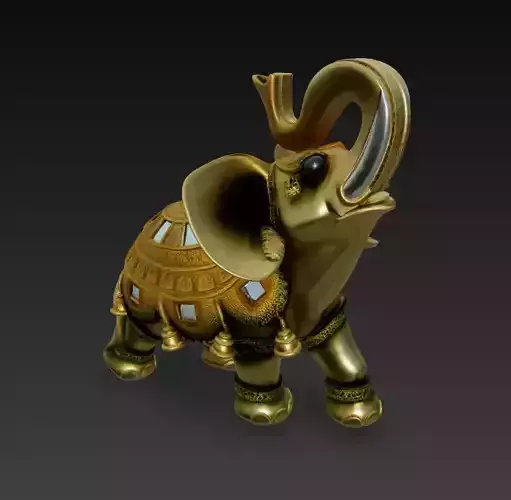 ELEFANTE DE LA SUERTE FIGURA COLECCION