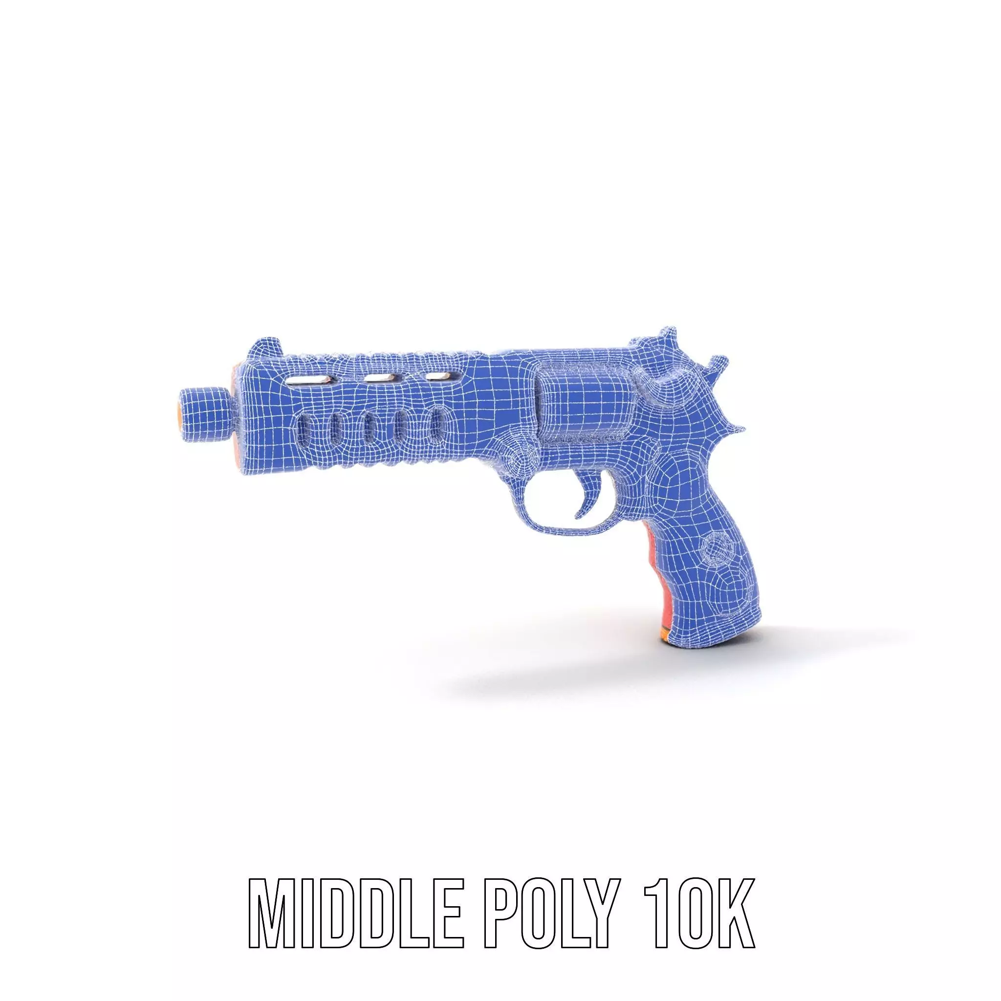 Vibrant Toy Blaster model pack Low-poly 3D model_19