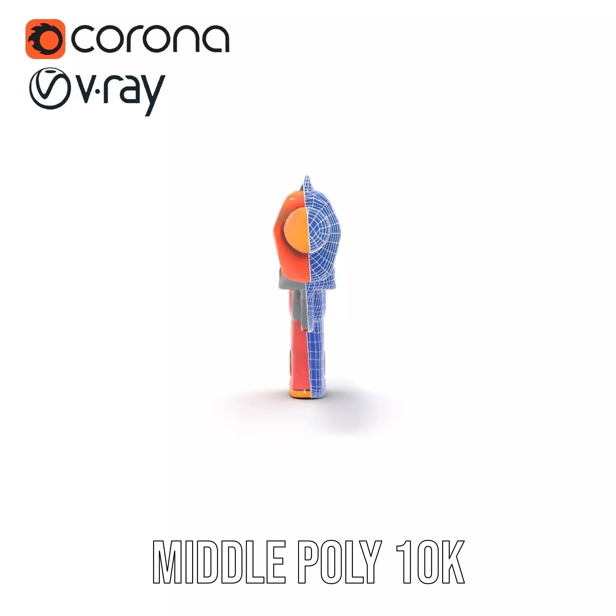 Vibrant Toy Blaster model pack Low-poly 3D model_26