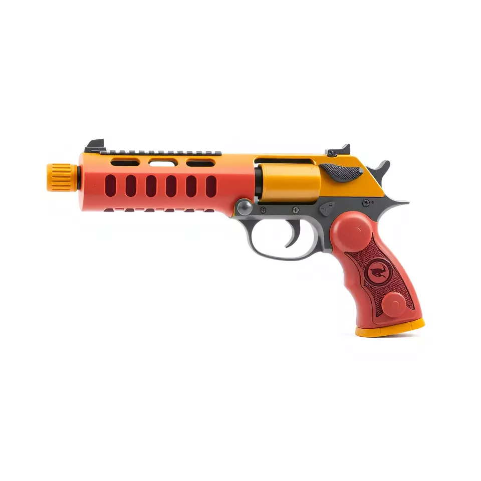 Vibrant Toy Blaster model pack Low-poly 3D model_2