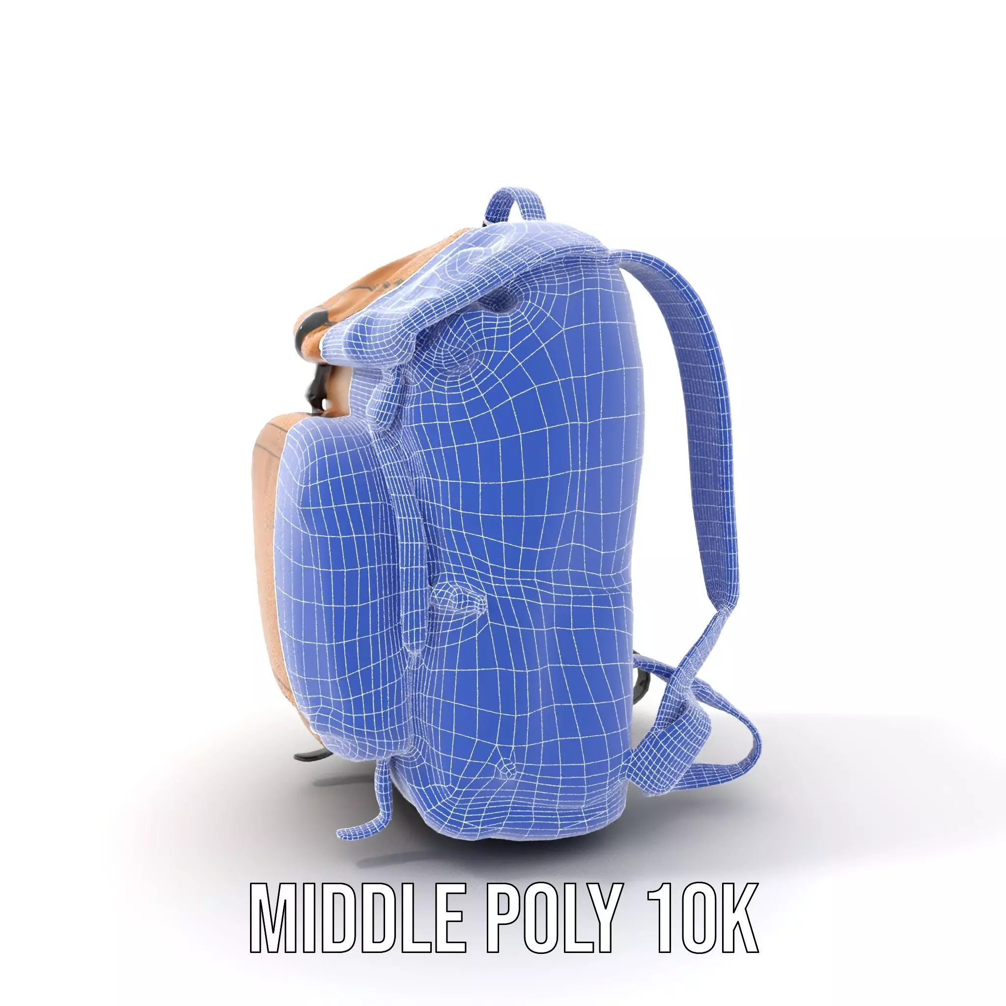 Canyon Tan Backpack model pack Low-poly 3D model_18