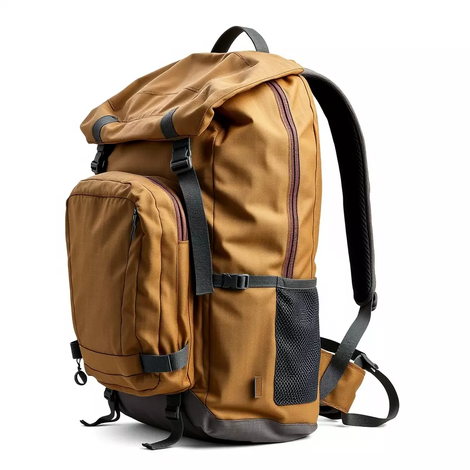 Canyon Tan Backpack model pack Low-poly 3D model_2